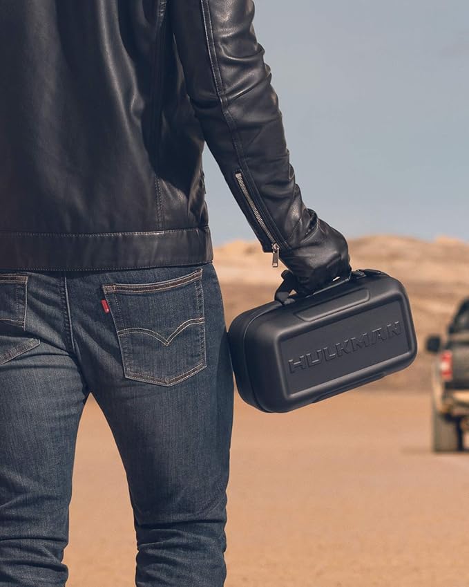 HULKMAN Alpha85 Smart Portable Jump Starter with Alpha Bag EVA Protection Case